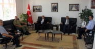 KMTSO heyetinden Albay Uzay Şahin’e ziyaret