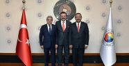 KMTSO YÖNETİMİ TOBB BAŞKANI HİSARCIKLIOĞLU’NU ZİYARET ETTİ