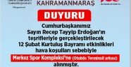 Kurtuluş Bayramı Programı Değişti