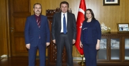 KYK MÜDÜRÜ ÖZTÜRK’TEN BAŞKAN ERKOÇ’A ZİYARET