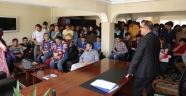 MALATYA ANADOLU LİSESİNDEN BAŞKAN GÜVEN’E ANLAMLI ZİYARET…