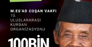 MEC Vakfı’ndan 10. uluslararası kurban organizasyonu: