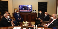 MEHMET SAĞLAM’DAN KİÜ REKTÖRÜ PROF. DR. SAMİ ÖZGÜL’E “HAYIRLI OLSUN” ZİYARETİ