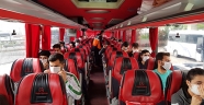 Mersin'de gözetim süresi dolan 439 kişi evlerine uğurlandı