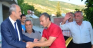 MİLLETVEKİLİ KILIÇ VE BAŞKAN OKAY DULKADİROĞLU'NUN KIRSAL MAHALLELERİNİ ZİYARET ETTİ