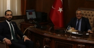 MİLLETVEKİLİ SEZAL, REKTÖR SAMİ ÖZGÜL'Ü ZİYARET ETTİ