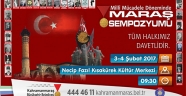 MİLLİ MÜCADELE DÖNEMİNDE MARAŞ SEMPOZYUMU