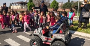 MİNİK ÖĞRENCİLER TRAFİK EĞİTİM PARKINDA