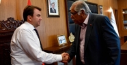 MUHTARLARDAN BAŞKAN ERKOÇ’A ZİYARET