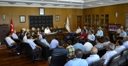 MUHTARLARDAN DESTEK ZİYARETİ