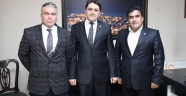 Mutlu Kaya'yı makamında ziyaret etti.