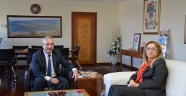 NEÜ Rektörü Kılıç, Rektör Deveci’yi Ziyaret Etti