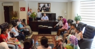 ÖĞRENCİLER KAHRAMANMARAŞ MÜFTÜSÜNÜ ZİYARET ETTİ