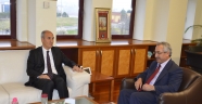Okay’dan Rektörümüz Deveci’ye hayırlı olsun ziyareti