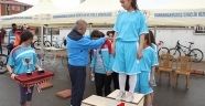 OKULLAR İL BİRİNCİSİ OLABİLMEK İÇİN PEDAL ÇEVİRDİ