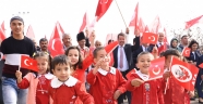 OKUMUŞ; 253 BİN İLMEKLİ TÜRK BAYRAĞI