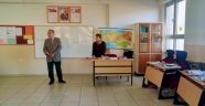 ONIKISUBAT ILCE MUFTUSU ILICA IMAM HATIP ORTAOKULUNU ZIYARET ETTİ