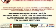 Oyuncu Orhan Aydın Kahramanmaraş’a geliyor
