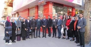 ÖZDEMİR ESNAF ZİYARETİNİ SÜRDÜRDÜ