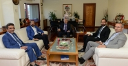 Özdemir ve Sezal; Üniversitemiz Rektörü Prof. Dr. Niyazi Can’ı Ziyaret Etti