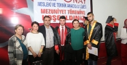 ÖZEL AKDENİZ ONAY MESLEKİ VE TEKNİK ANADOLU LİSESİNDE MEZUNİYET ÇOŞKUSU