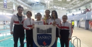 ÖZEL SANKO OKULLARININ KÜÇÜK YÜZÜCÜLERİNİN BÜYÜK BAŞARISI