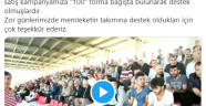 Öztunç’tan Elbistanspor’a Anlamlı Destek