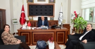 ÖZTÜRK VE AKIN'DAN BAŞKAN OKAY'A ZİYARET