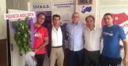PAZARCIK AKSU SPOR’DAN ZİYARET