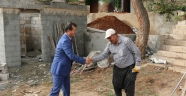 PAZARCIK BELEDİYESİNDEN DÜĞÜN SALONU VE PARK ÇALIŞMASINDA SONA DOĞRU