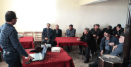 PAZARCIK İLÇE TARIM VE ORMAN MÜDÜRLÜĞÜNDEN FISTIK ÜRETİCİLERİNE EĞİTİM TOPLANTISI YAPILDI