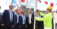 PAZARCIK İLÇESİ DOĞALGAZ İLE BULUŞMANIN MUTLULUĞUNU YAŞIYOR