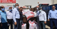 PAZARCIK İLÇESİNDE KIRMIZI MERCİMEK TOHUMU DAĞITIMI GERÇEKLEŞTİRİLDİ