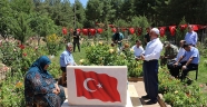 PAZARCIK İLÇESİNDE ŞEHİTLİKLERE ZİYARET