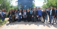 PAZARCIK KAFİLESİ DÜZENLENEN PROGRAMLA ANKARA'YA UĞURLANDI
