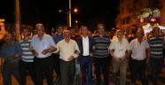 PAZARCIK’TA DEMOKRASİ NÖBETİ TUTULMAYA BAŞLANDI