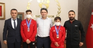 PEHLİVANLARIMIZDAN BALKAN ŞAMPİYONASINDA ÇİFTE MADALYA
