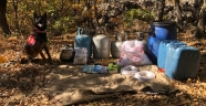 PKK'ya ait toprağa gömülü patlayıcı ve yaşam malzemesi bulundu