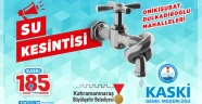 PLANLI SU KESİNTİSİ DUYURUSU