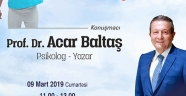 PROF. DR. ACAR BALTAŞ SANKO OKULLARINDA SÖYLEŞİ YAPACAK