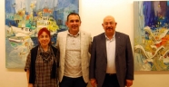 RAİF KALYONCU’NUN RESİM SERGİSİNE İLGİ