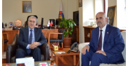 Rektör Can, Kahramanmaraş Milletvekili Kılıç’ı Rektörlük Makamında Ağırladı
