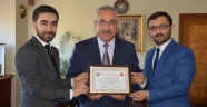 Rektör Deveci’ye Teşekkür Ziyareti