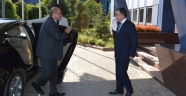 REKTÖR KARAASLAN’A VEDA ZİYARETİ