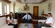Safiye Sarıtürk Rektör Deveci’yi Ziyaret Etti