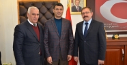 Şampiyon Atıcı Dikeç, Başkan Aydın’ı Ziyaret Etti