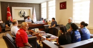 ŞAMPİYON JUDOCU KIZLARDAN KABAKCI’YA ZİYARET