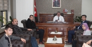 ŞAMPİYONLARDAN, ONİKİŞUBAT KAYMAKAMINA ZİYARET