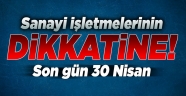 SANAYİ İŞLETMELERİNİN DİKKATİNE! 2018 DÖNEMİ YILLIK İŞLETME CETVELİ VERİLMESİ