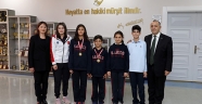 SANKO OKULLARI MERSİN’DEN MADALYA İLE DÖNDÜ